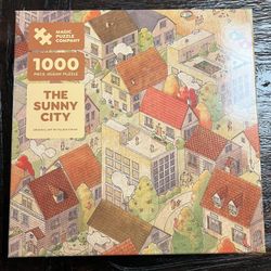 The Sunny City 1000 Piece Puzzle