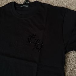 New chrome hearts t-shirt size M with rhinestones