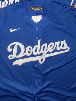 New men’s XL Nike LA dodgers blue Jersey