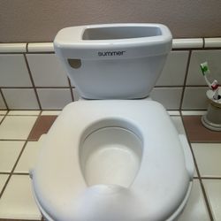 Summer By Ingenuity My Size Potty Chair and  Training  Toilet For Toddlers, White