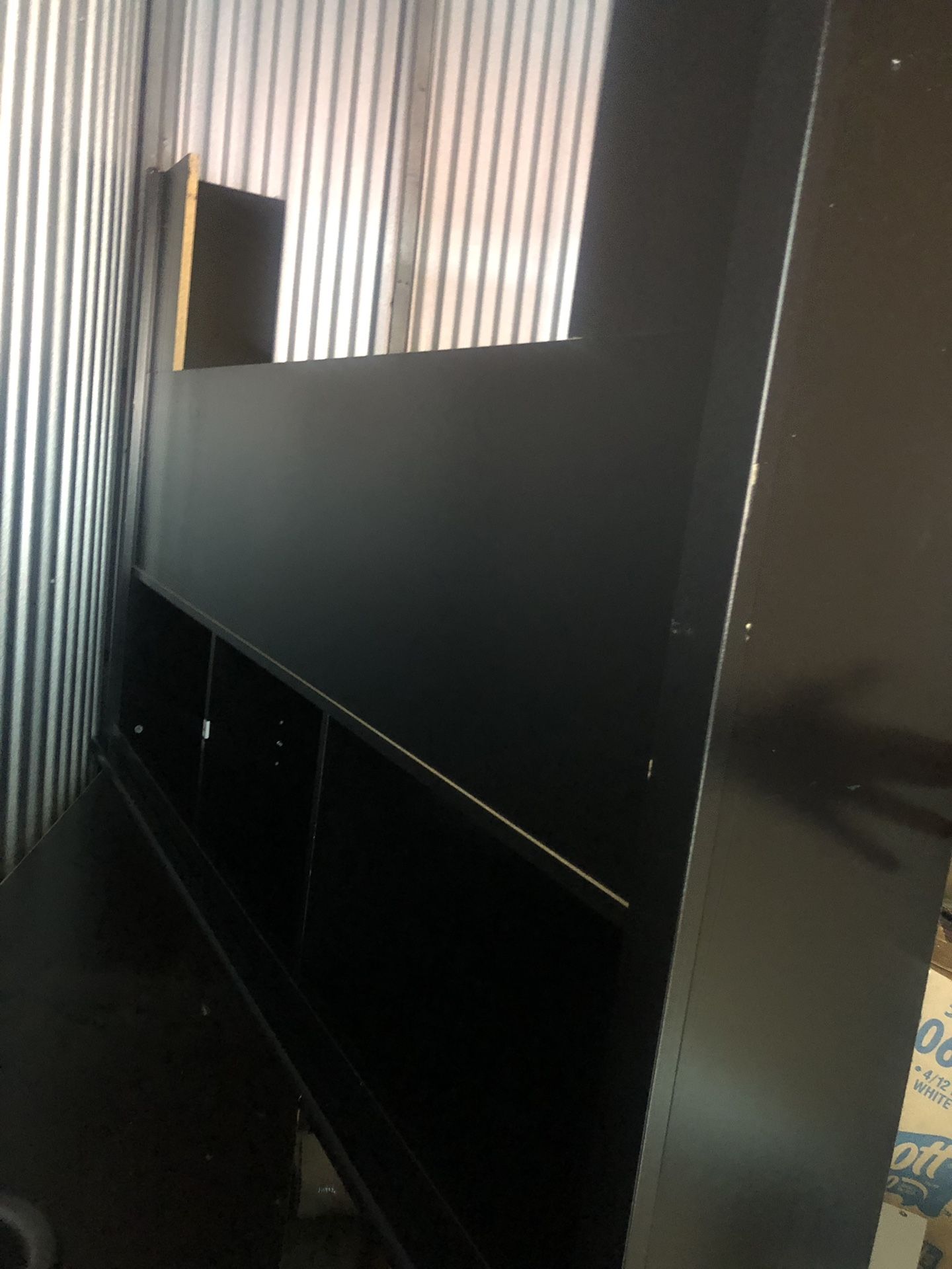 Black headboard, Fits a Queen bed!