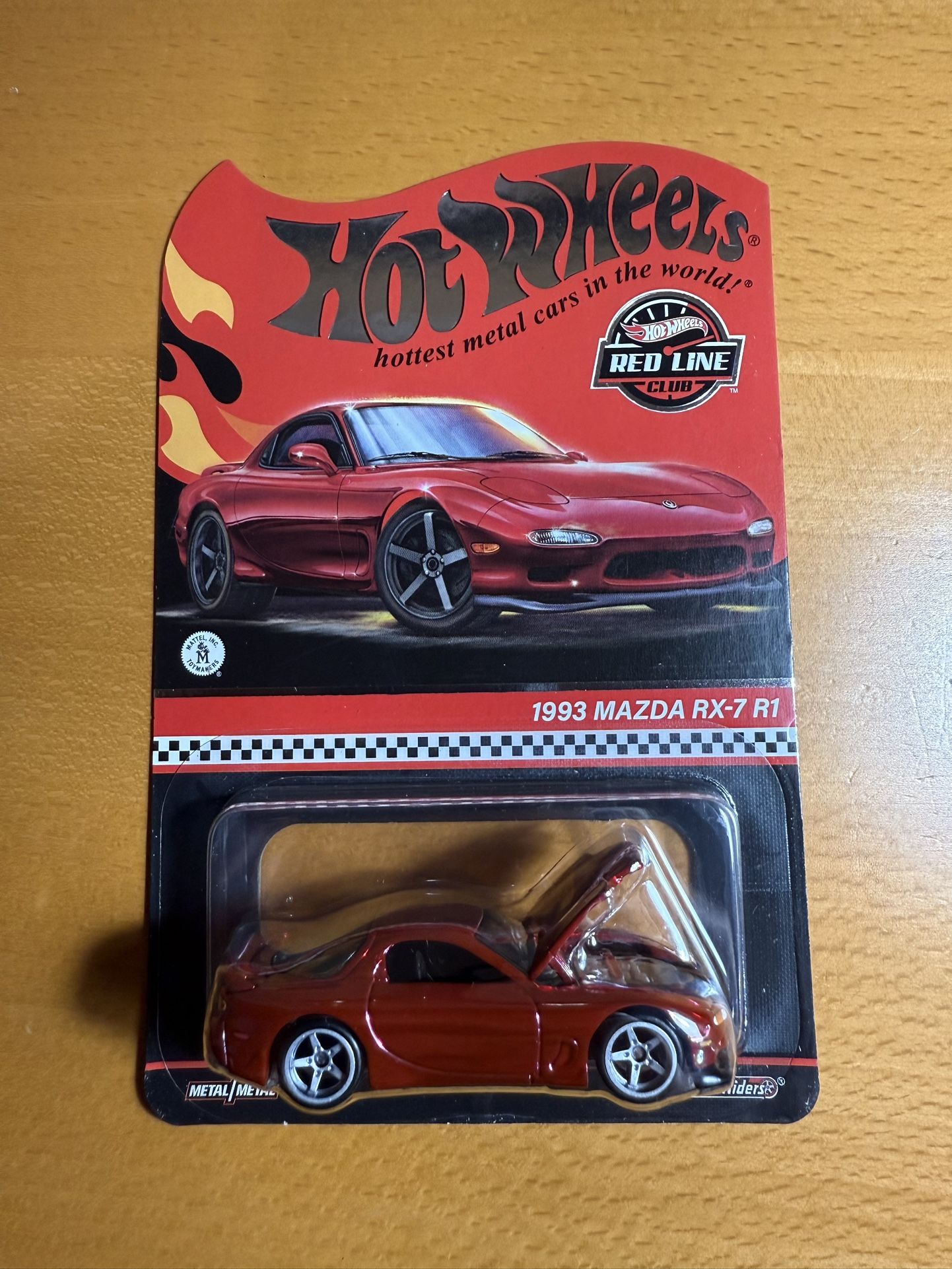 2024 Hot Wheels RLC 1997 Mazda RX-7 R Spectraflame Red