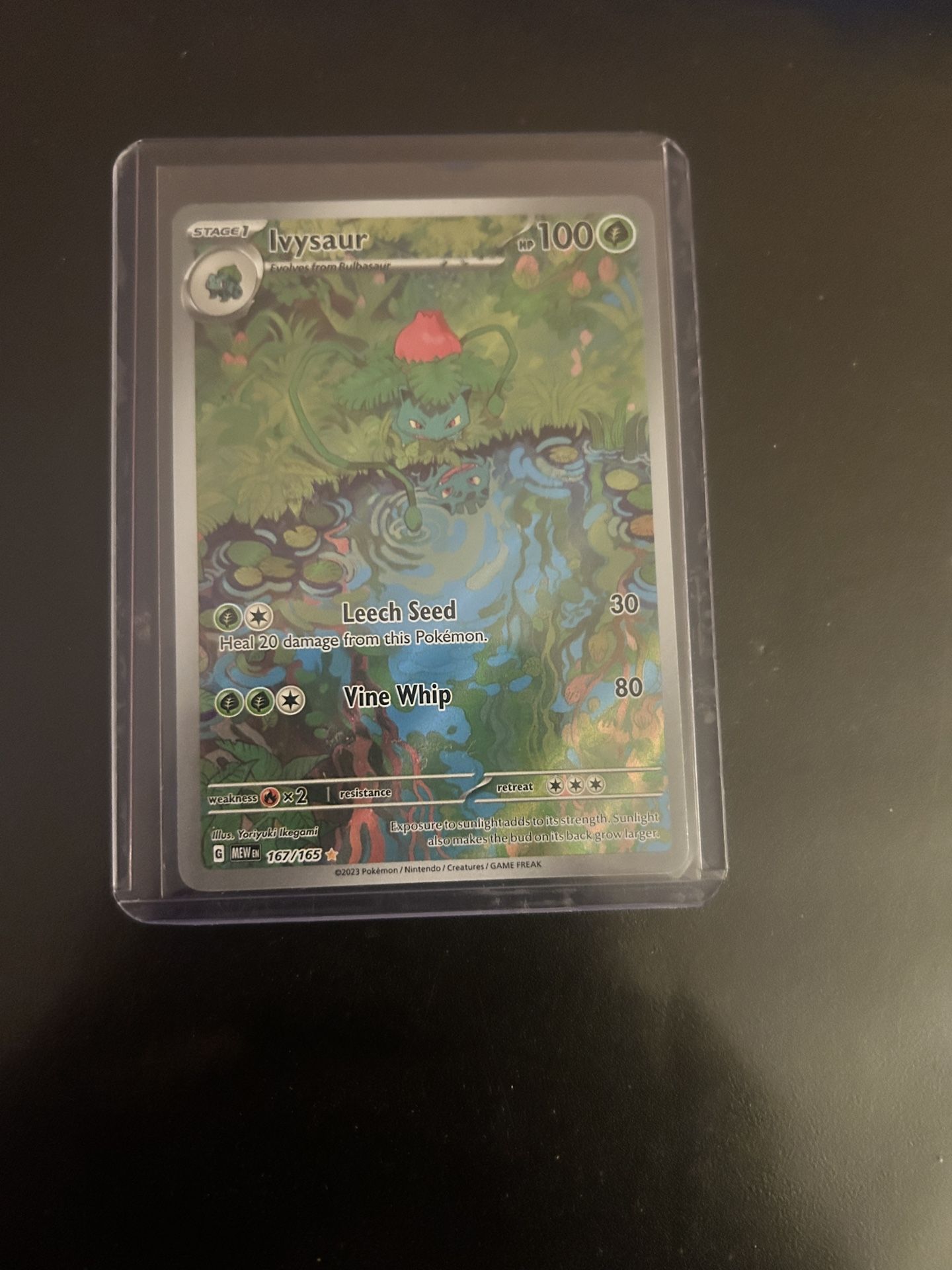 Ivysaur special illustration Rare 167/165