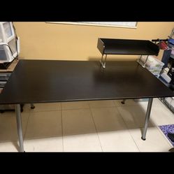 IKEA Dark Walnut Desk-good Condition 
