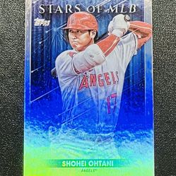 2022 Topps Baseball Shohei Ohtani Stars Of MLB Holo Insert!