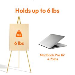 Gold Easel