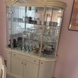  Cream Colored Dining Room Set