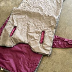 SAUNA BLANKET WITH ARM HOLES!