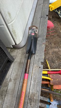 razorback 4” trench wood handle new 