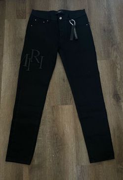 Amiri Black Jeans with Monogram Logo size 32