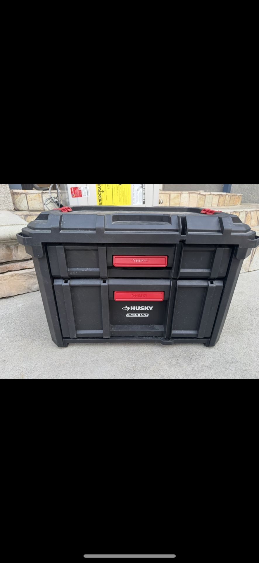 Husky Build-Out 22 in. Modular Tool Storage 2-Drawer Tool Box