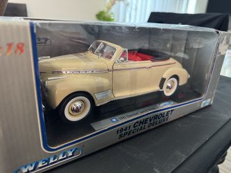 Scale 1:18 Chevrolet Special Deluxe Convertible de 1941
