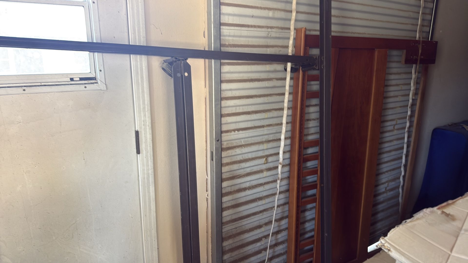 Queen size Bed frame and headboard - free