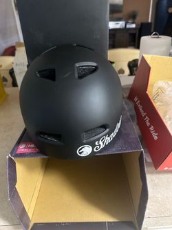 Shadow classic scooter/skater/bike helmet