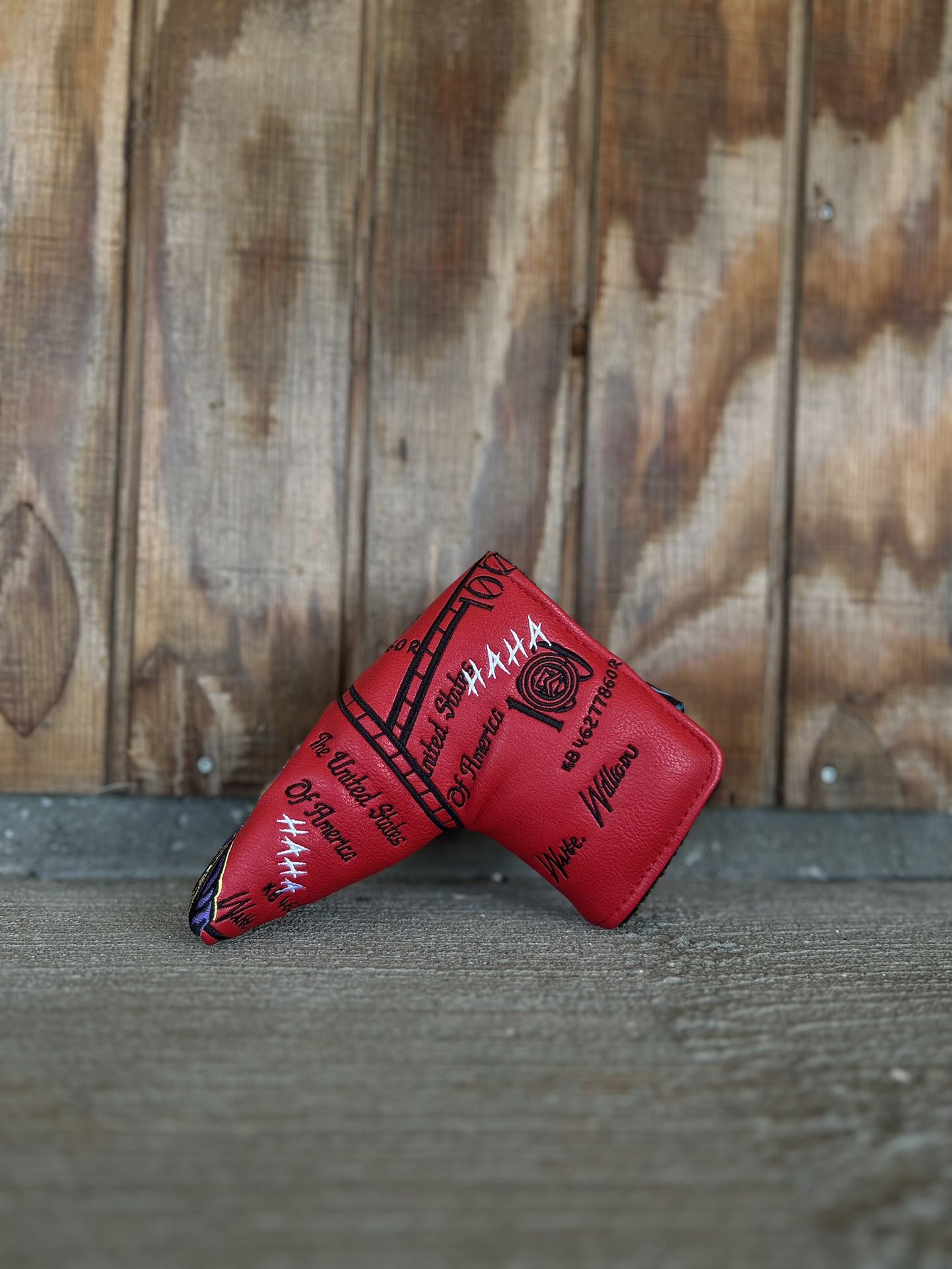Halloween Haunted Ben Frank Golf Putter Headcover
