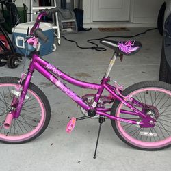 Girls 20in Bike Purple and Pink Like New