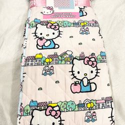 Hello Kitty Quilted Blanket - Full/Queen Size 
