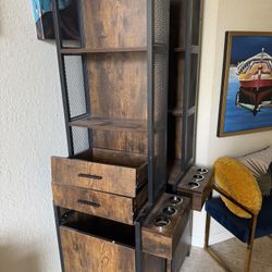Salon Shelving Unit Organizer 