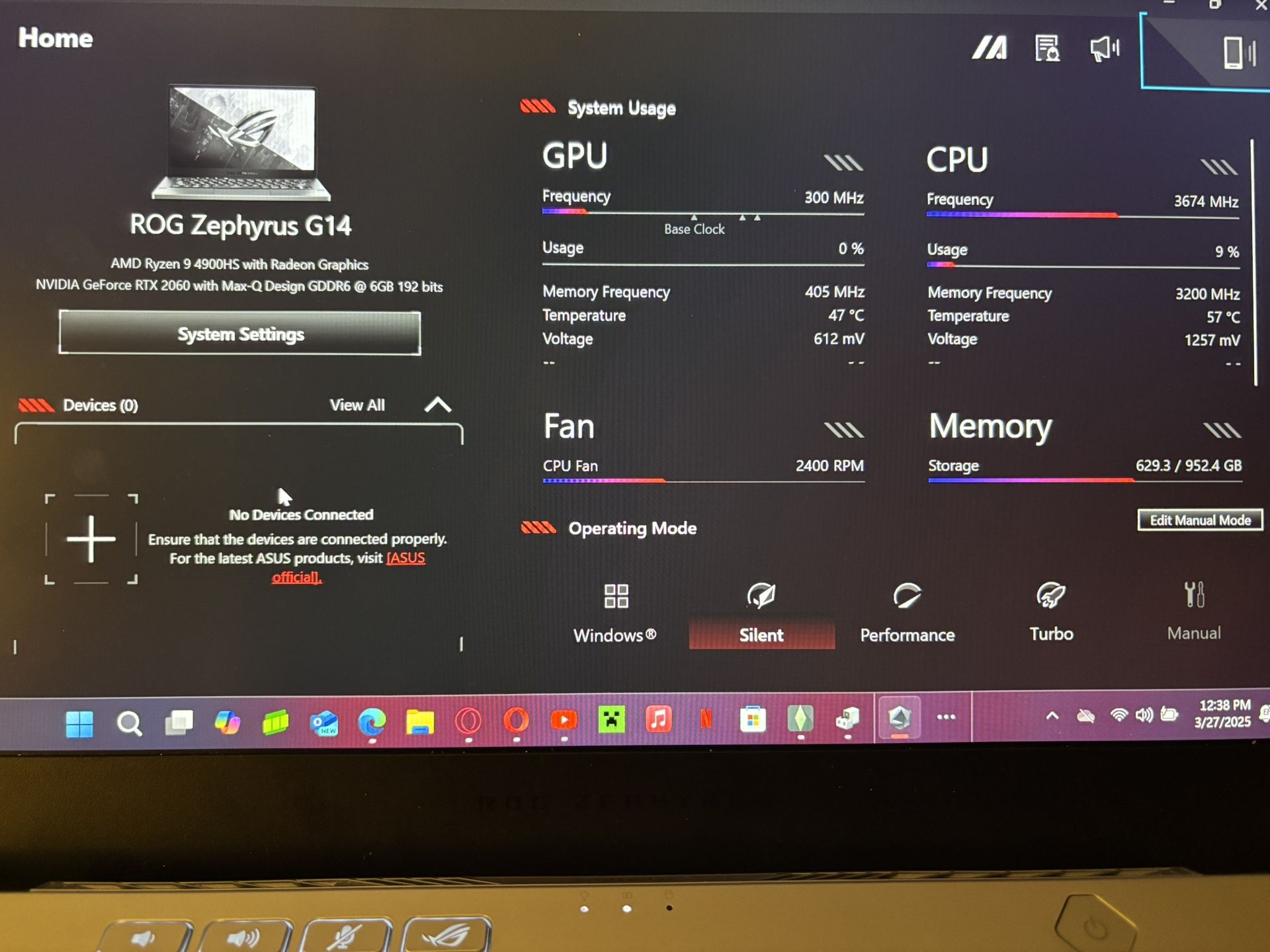 Asus Rog Zephyrus G14 with AniMe Matrix LED Display