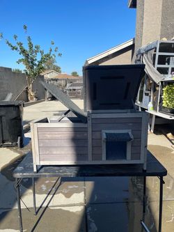 Outdoor cat house
