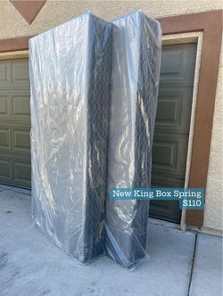 Brand new king box spring