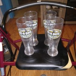 4 LARRY THE CABLE Guy 16 Oz Glasses