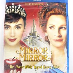Mirror Mirror Blu-ray Julia Roberts, Lily Collins *NEW*
