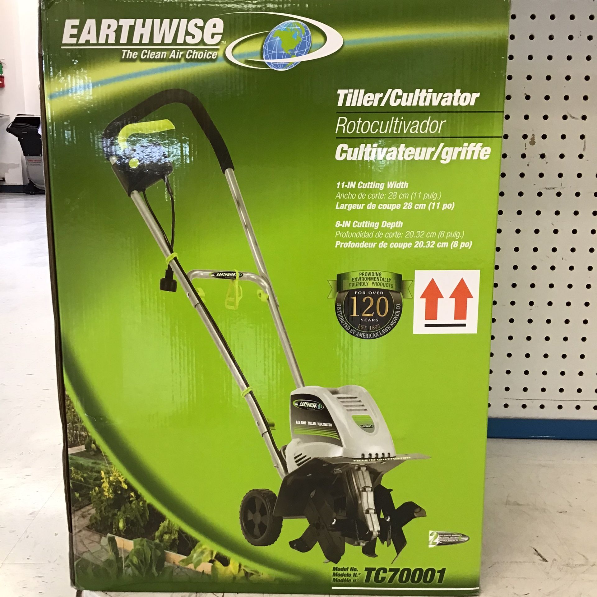 Earthwise Electric Tiller TC70001