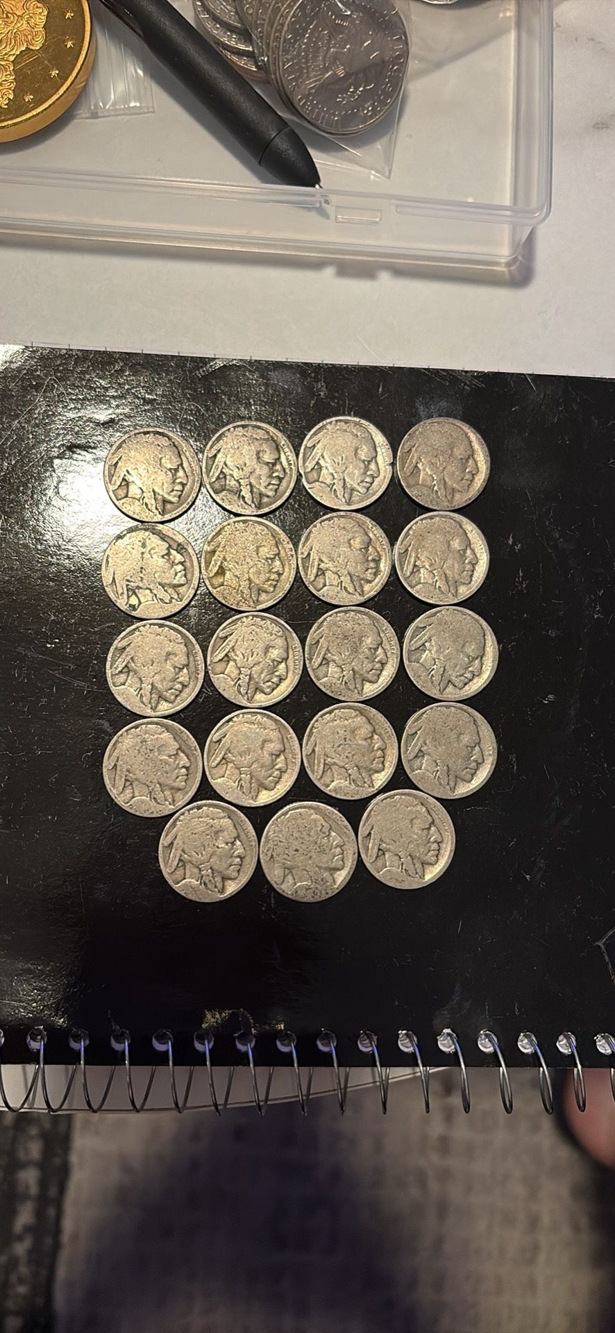 Lots Of Buffalo Nickels