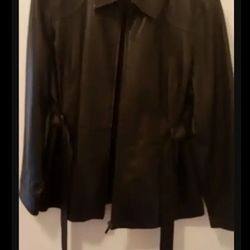 PETITE XL LEATHER JACKET....... CHECK OUT MY PAGE FOR MORE ITEMS