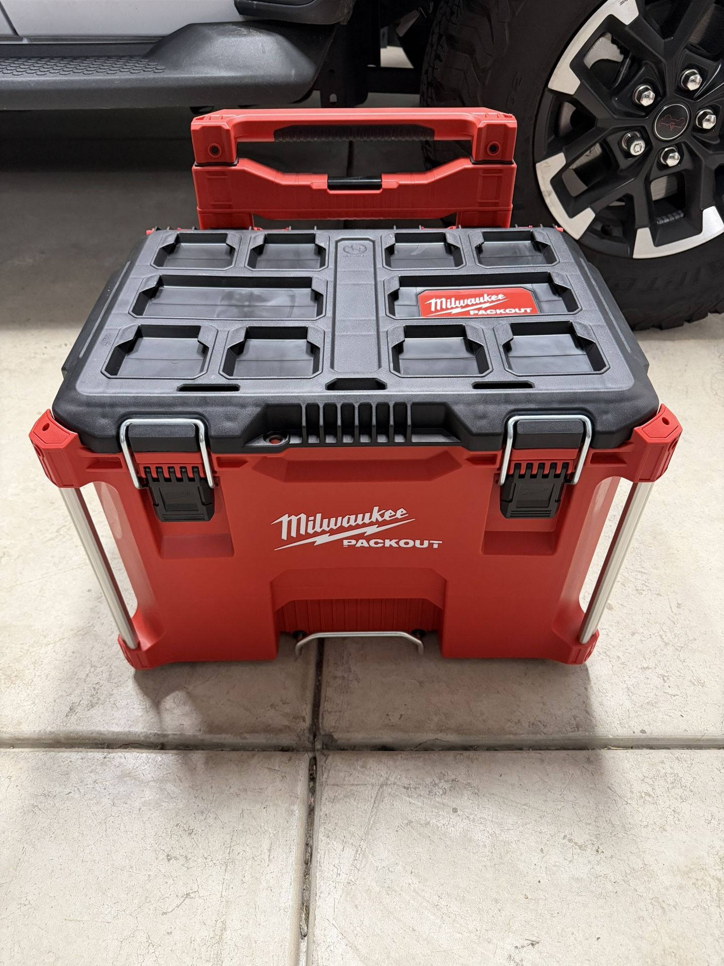 PACKOUT 22 in. Rolling Modular Tool Box Low Profile Handle