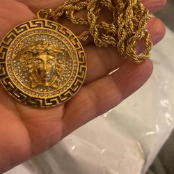 14k gold plated necklace ,available