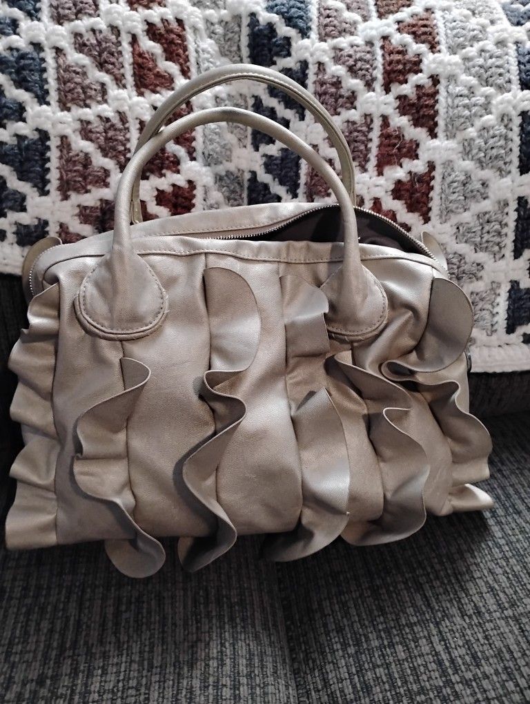 Steve Madden Ruffle Shoulder Bag
