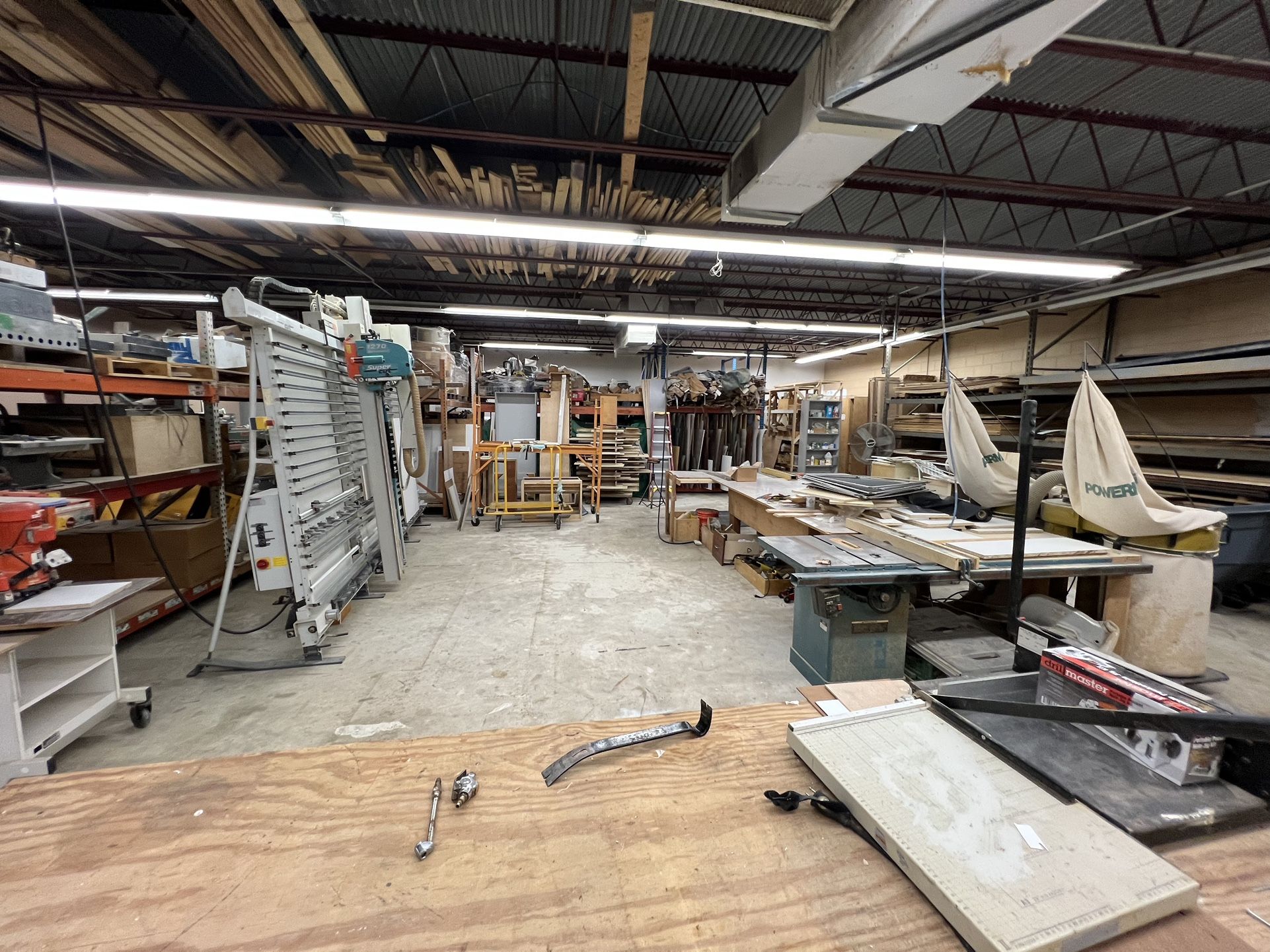 Cabinet Shop Liquidation 