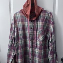 Long Sleeve Shirt With Hoodie 