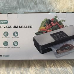 SPACEKEY Vacuum Sealer Machine, 85Kpa Food Vacuum Machine, Bag Roll Storage