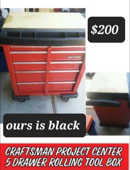 craftsman 5 drawer tool box