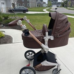 Travel System (360 Stroller With Bassinet, Infant Car Seat + Extra Base)