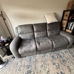 Like New Sofa Couch Recliner