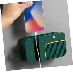 Box Phone Mount Remote Cable Headphones Keychain Holder Organizer