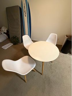 Table and 3 Chairs