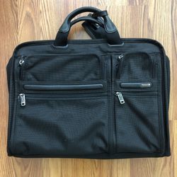 Tumi Alpha Nylon Briefcase Carry On Bag