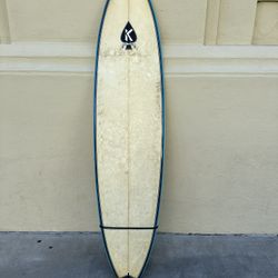 MATT KECHELE FISH SURFBOARD 7’1” Step Up Thruster Fun Shape