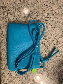 Blue purse