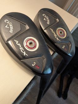 Callaway Apex hybrids - 3 and 5