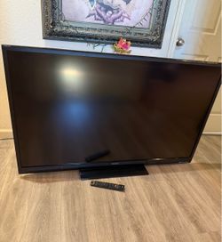 Sharp Large TV with Remote 55”