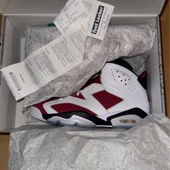 Jordan Retro 6 Carmine