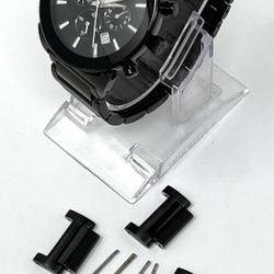 READ FIRST - Bulova 98B215 Chronograph 40mm Black Stainless Steel Men's Watch