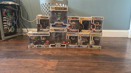 10 funko pops