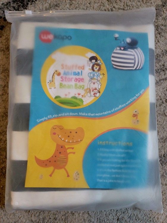 New Kids Storage Bean Bag